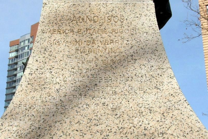 Giovanni Da Verrazzano Marker. Click for full size. Giovanni Da Verrazzano Marker image. Click for full size.