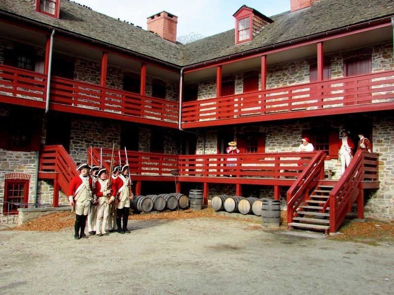 Old Barracks (site #8). Click for full size. Old Barracks (site #8) image. Click for full size.