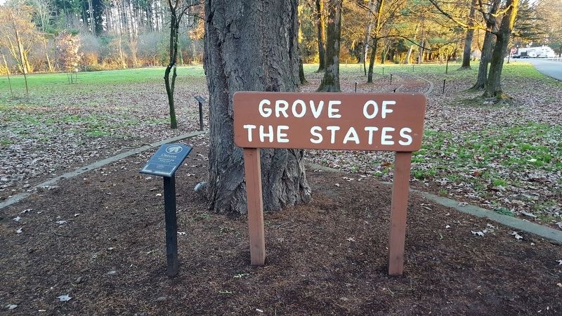 Grove of the States Marker image. Click for full size.