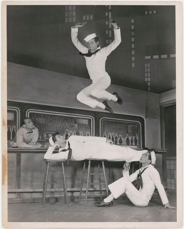 <i>Jerome Robbins in "Fancy Free"</i> image. Click for full size.