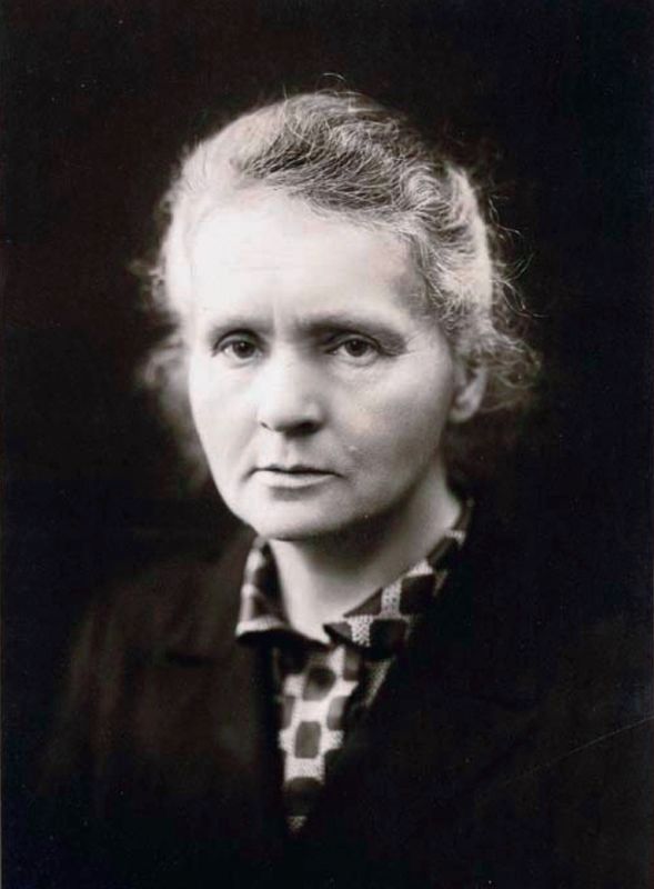 Marie Curie image. Click for full size.