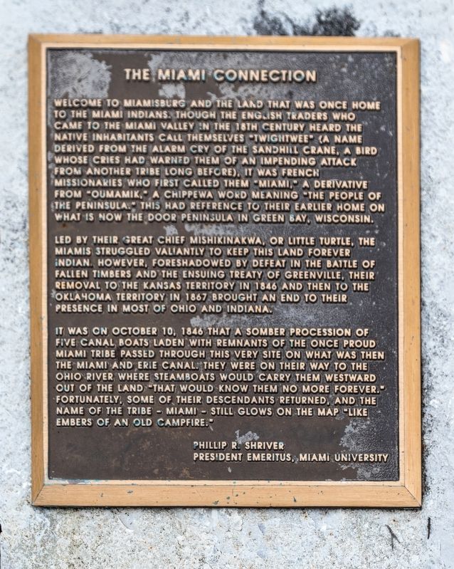 The Miami Connection Marker image. Click for full size.