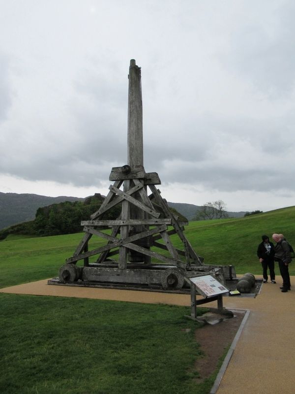 The Trebuchet and Marker. Click for full size. The Trebuchet and Marker image. Click for full size.