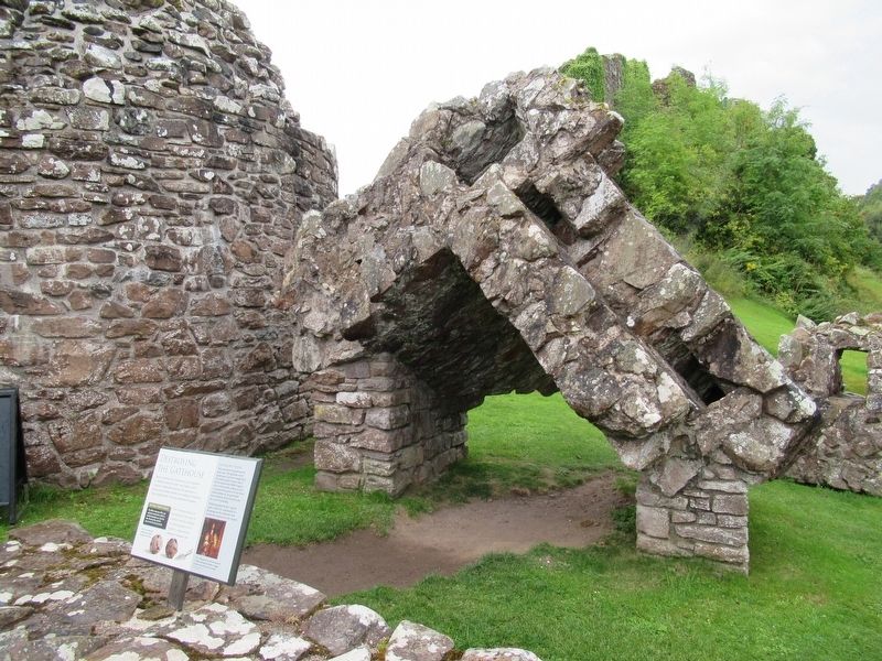 The Remnants of the Gatehouse. Click for full size. The Remnants of the Gatehouse image. Click for full size.