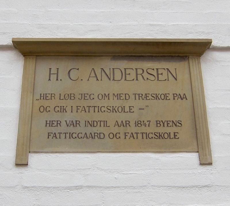 Hans Christian Andersen - School Marker image. Click for full size.