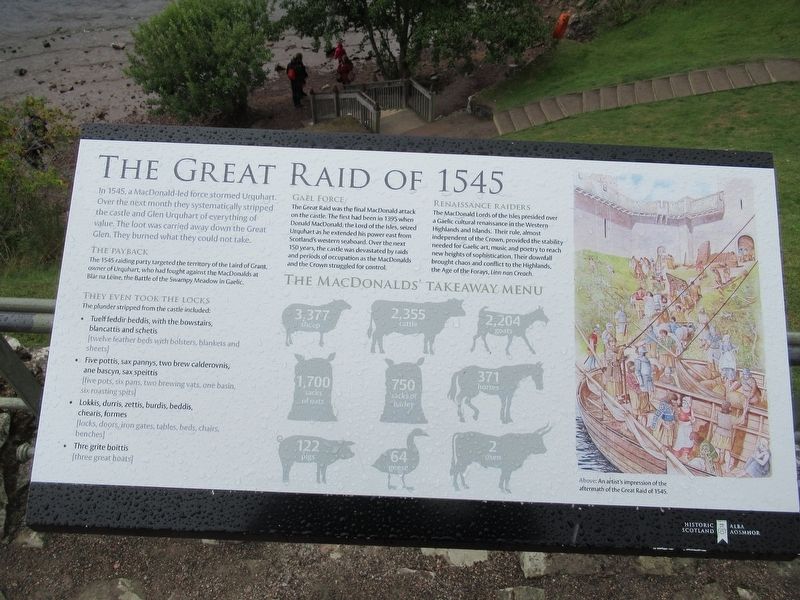 The Great Raid of 1545 Marker image. Click for full size.