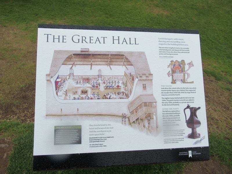 The Great Hall Marker. Click for full size. The Great Hall Marker image. Click for full size.