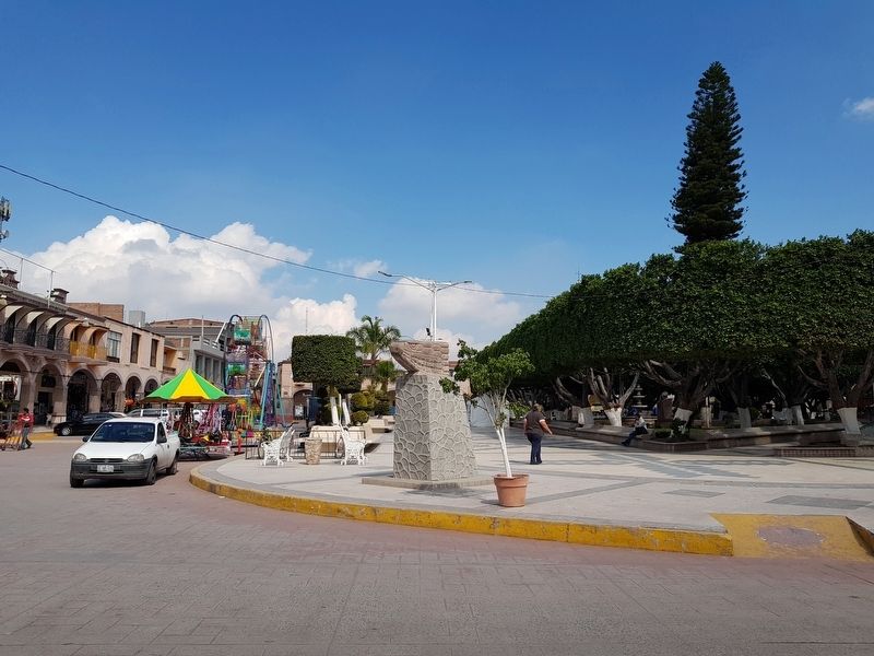 The Route of Hidalgo Marker. Click for full size. The Route of Hidalgo Marker image. Click for full size.