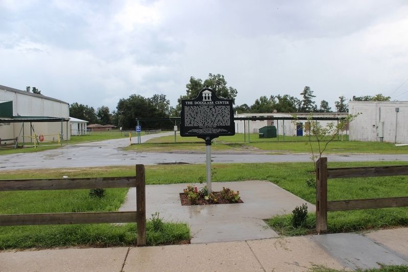 The Douglass Center Marker image. Click for full size.