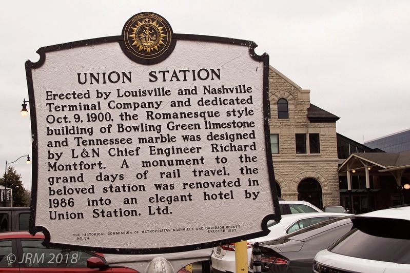 Union Station Marker image. Click for full size.