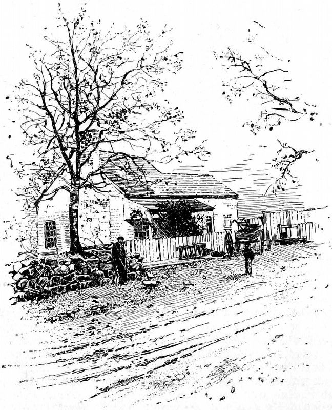 House by the Stone Wall in which General Cobb Died image. Click for full size.