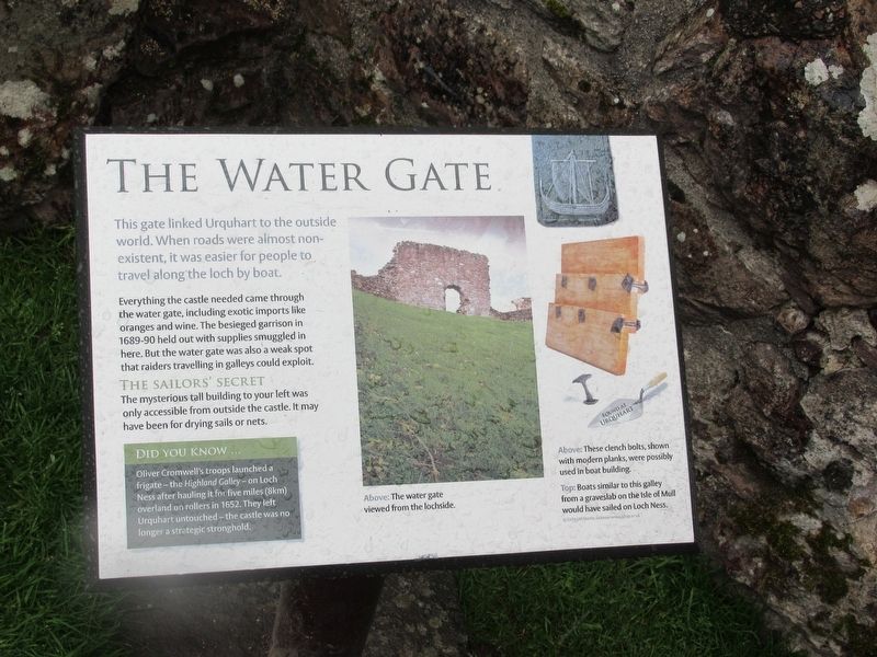 The Water Gate Marker. Click for full size. The Water Gate Marker image. Click for full size.