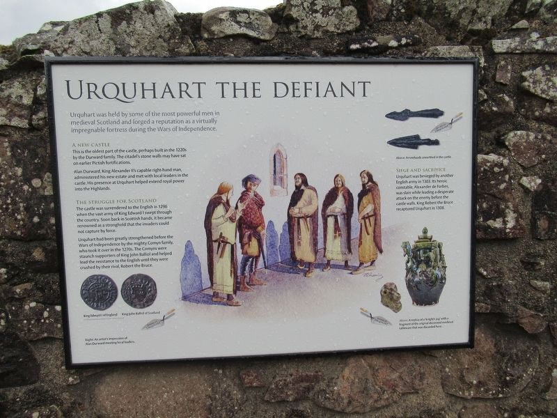 Urquhart the Defiant Marker image. Click for full size.