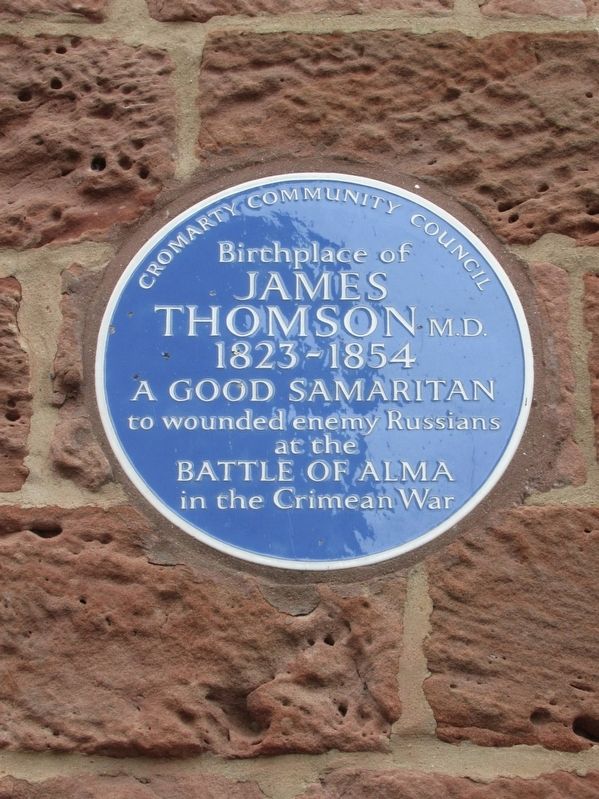 James Thomson Marker image. Click for full size.