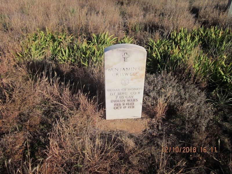 Benjamin C. Criswell Marker. Click for full size. Benjamin C. Criswell Marker image. Click for full size.