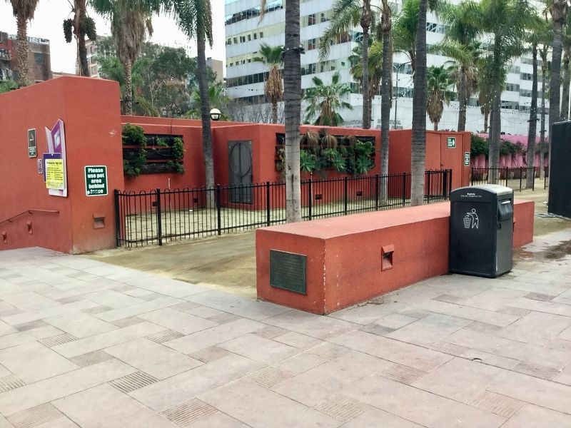 Pershing Square Marker. Click for full size. Pershing Square Marker image. Click for full size.