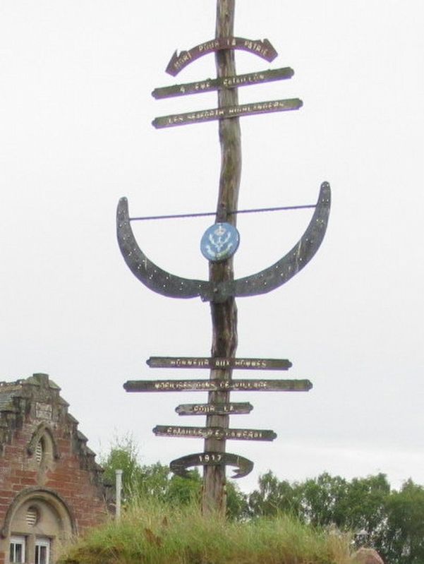 Seaforth Highlanders Memorial image. Click for full size.