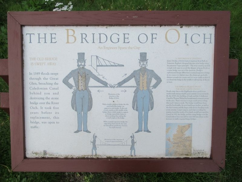The Bridge of Oich Marker image. Click for full size.