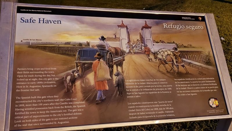 Safe Haven / Refugio seguro Marker image. Click for full size.