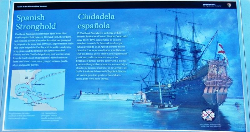 Spanish Stronghold / Ciudadela espaola Marker image. Click for full size.