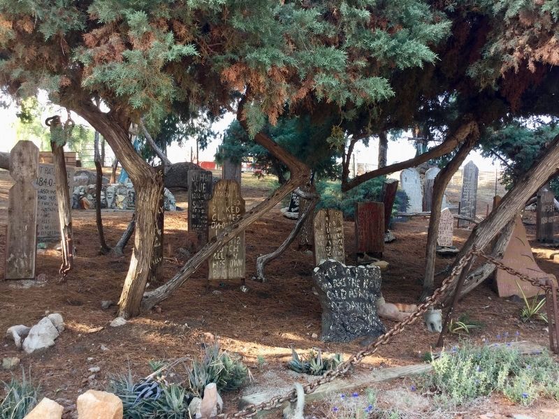 Boot Hill Cemetery (removed in 2022). Click for full size. Boot Hill Cemetery (removed in 2022) image. Click for full size.