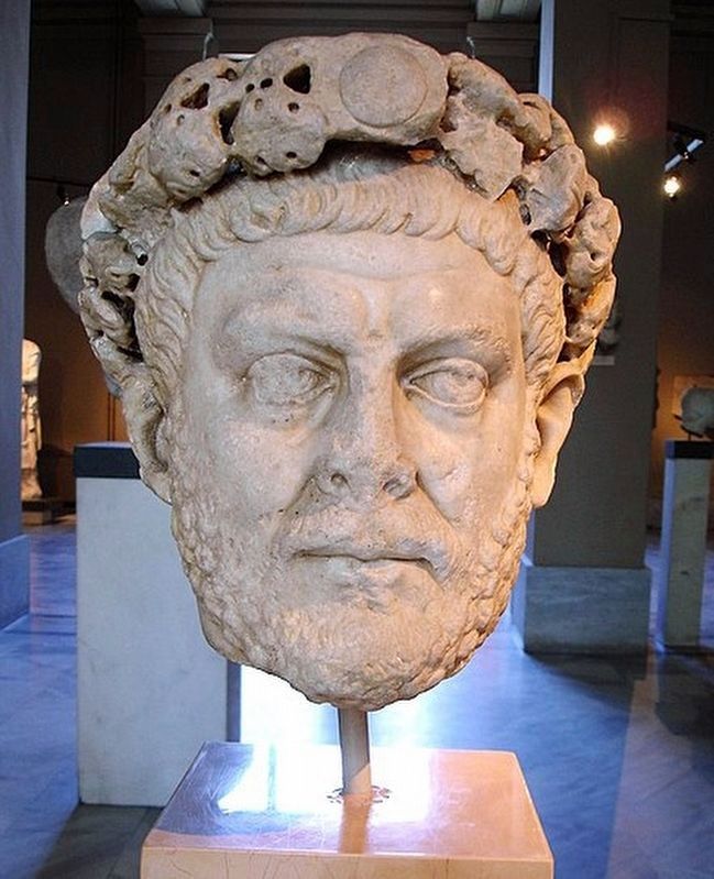 Diocletian (244-311 AD) image. Click for full size.