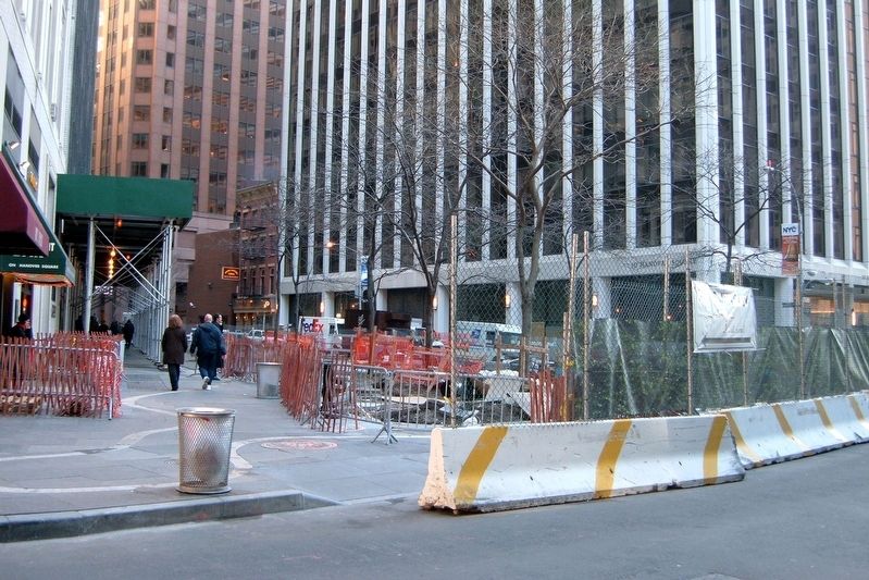 Hanover Square during construction. Click for full size. Hanover Square during construction image. Click for full size.
