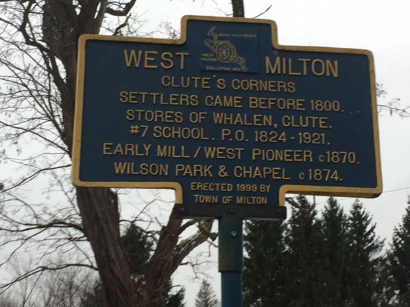 West Milton Marker image. Click for full size.