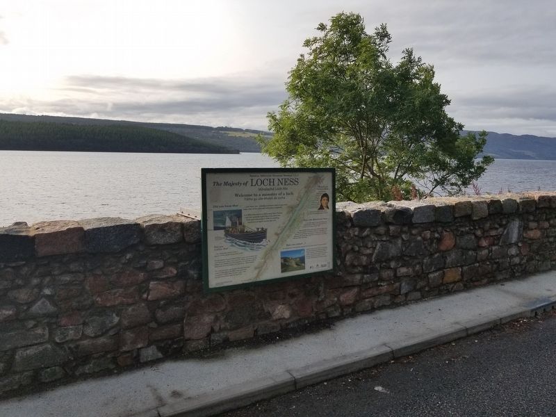 The Majesty of Loch Ness Marker. Click for full size. The Majesty of Loch Ness Marker image. Click for full size.