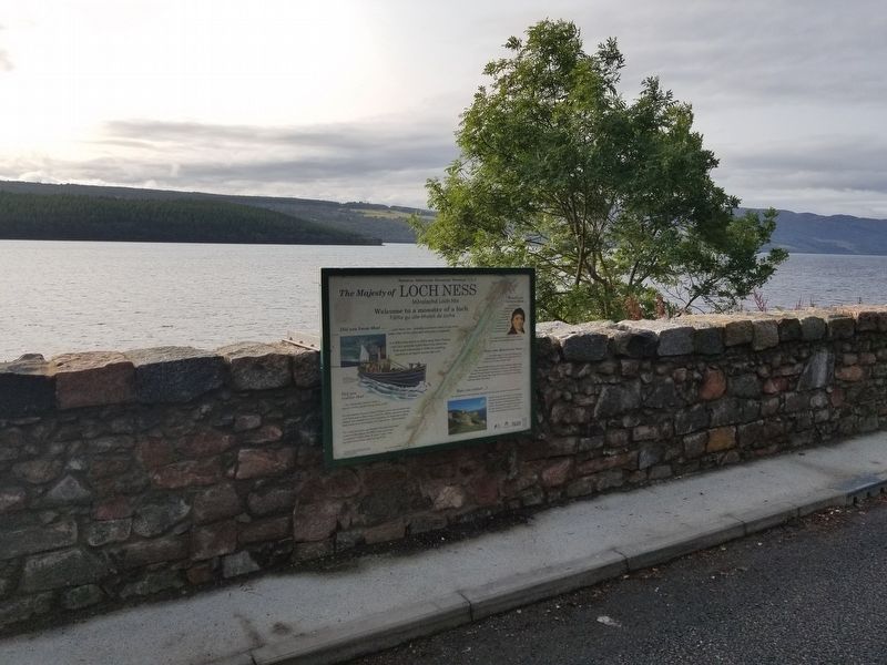 The Majesty of Loch Ness Marker image. Click for full size.