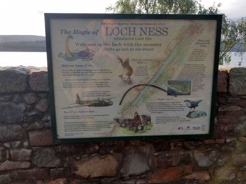The Magic of Loch Ness Marker image. Click for full size.