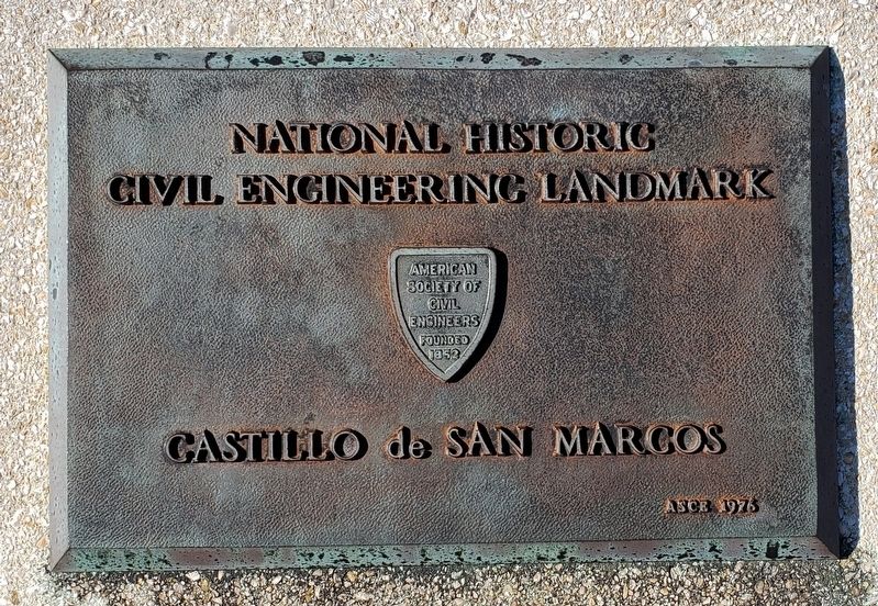Castillo de San Marcos Marker image. Click for full size.