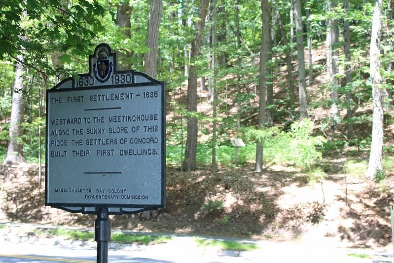 The First Settlement - 1635 Marker. Click for full size. The First Settlement - 1635 Marker image. Click for full size.