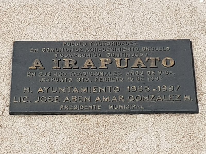 Founding of Irapuato Marker image. Click for full size.