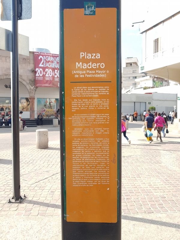 Major Plaza Marker image. Click for full size.