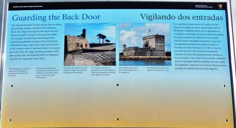 Guarding the Back Door / Vigilando dos entradas Marker image. Click for full size.