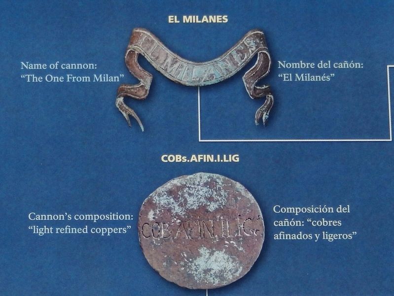 Marker detail: El Milanes / COBs.AFIN.I.LIG image. Click for full size.