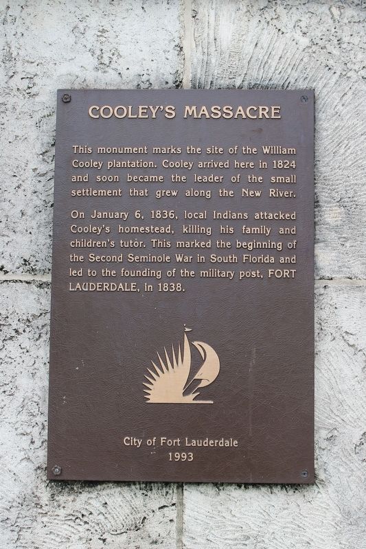 Cooley's Massacre Marker image. Click for full size.