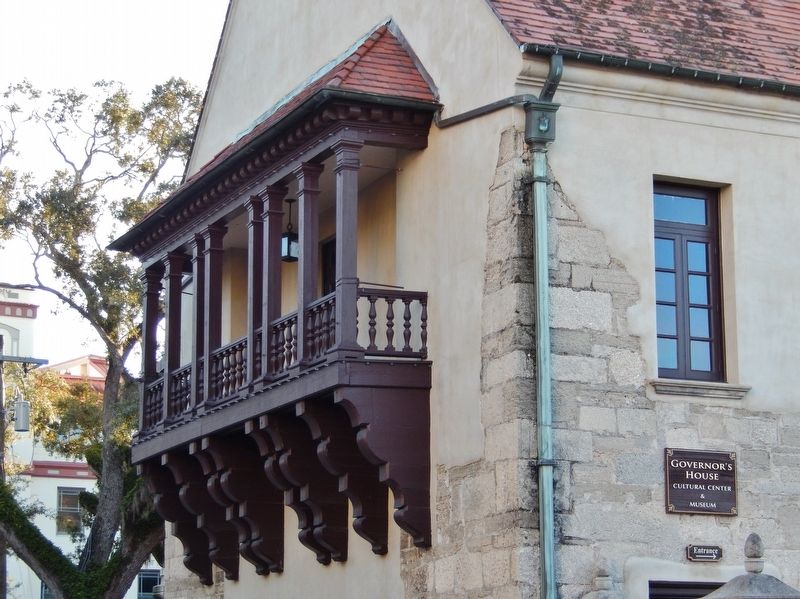 Government House (<i>west side balcony; overlooking the Plaza de la Constitución</i>). Click for full size. Government House (<i>west side balcony; overlooking the Plaza de la Constitución</i>) image. Click for full size.