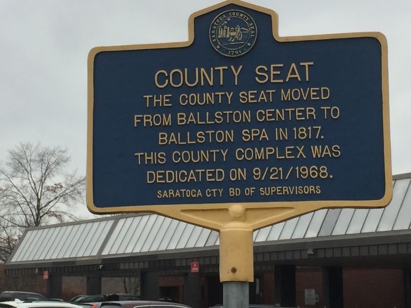 County Seat Marker image. Click for full size.