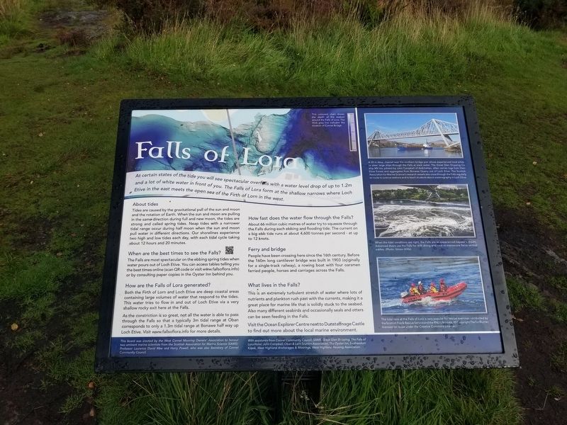 Falls of Lora Marker. Click for full size. Falls of Lora Marker image. Click for full size.