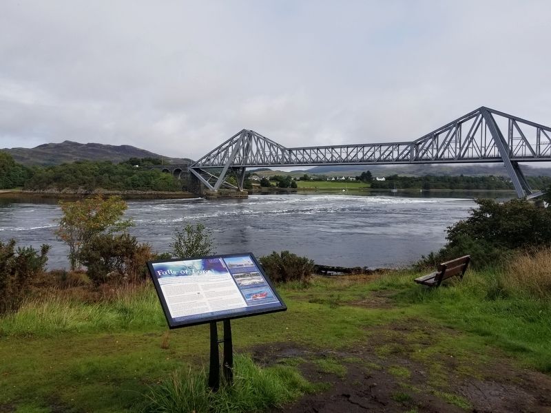 Falls of Lora Marker. Click for full size. Falls of Lora Marker image. Click for full size.