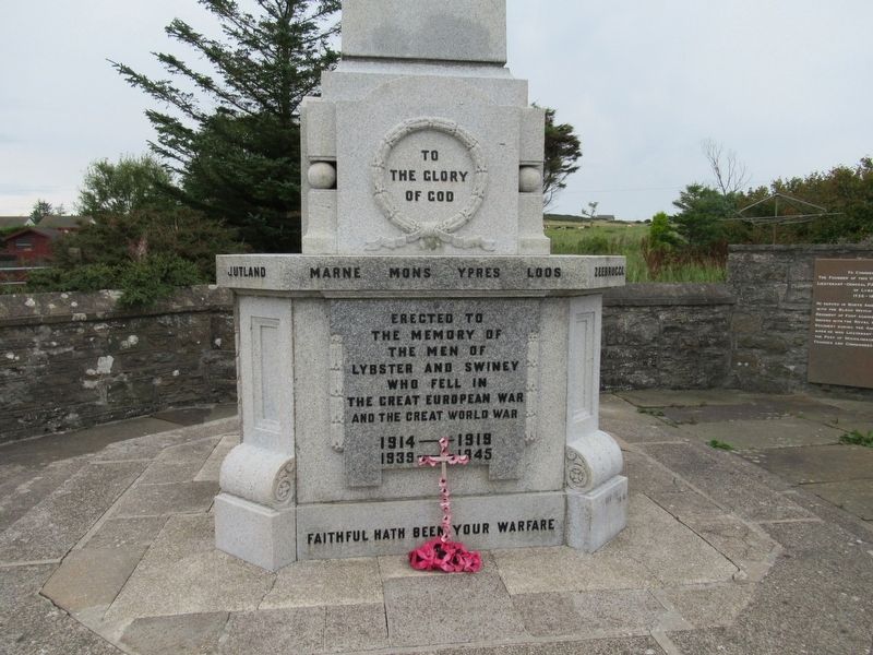 Lybster and Swiney War Memorial image. Click for full size.