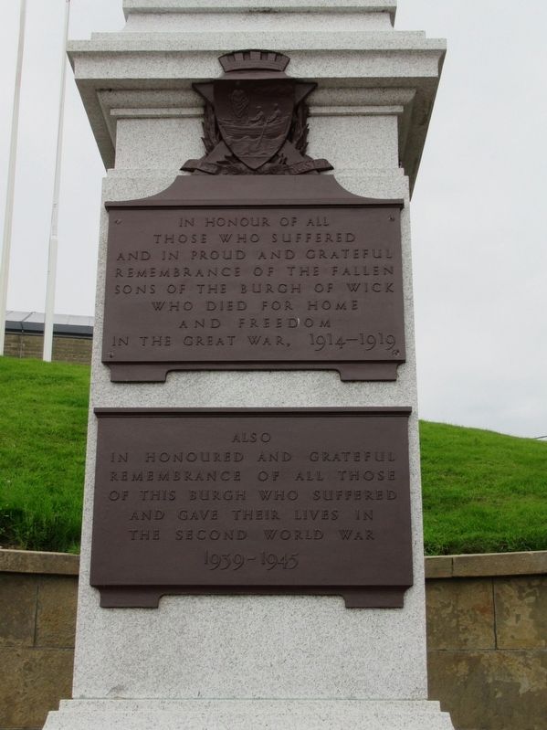 Wick War Memorial image. Click for full size.