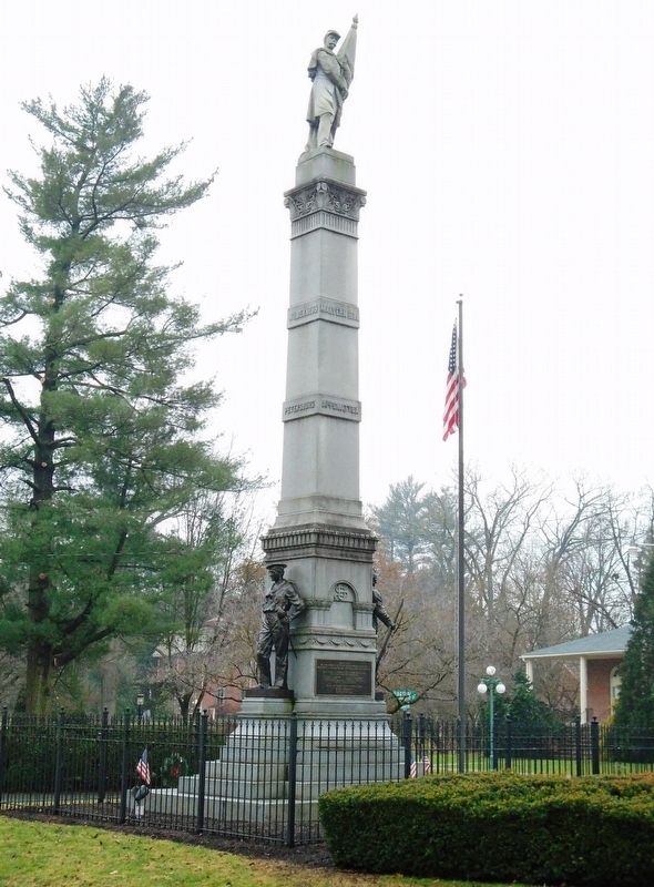 Civil War Memorial. Click for full size. Civil War Memorial image. Click for full size.