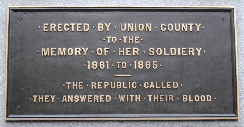 Civil War Memorial Dedication. Click for full size. Civil War Memorial Dedication image. Click for full size.
