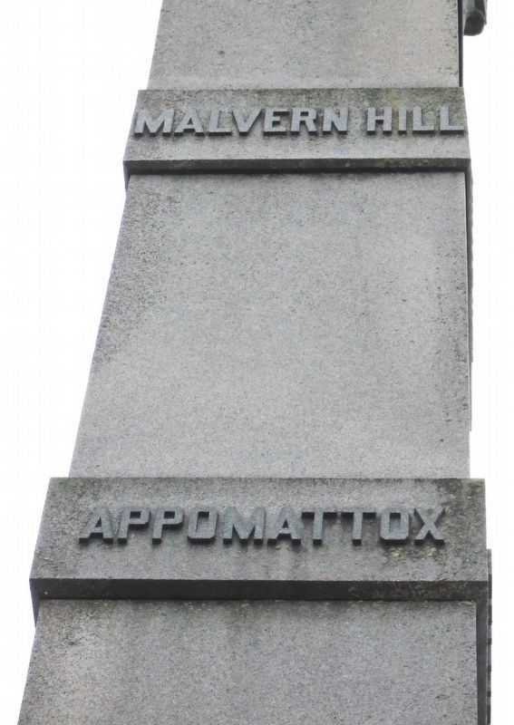 Civil War Memorial Battles. Click for full size. Civil War Memorial Battles image. Click for full size.