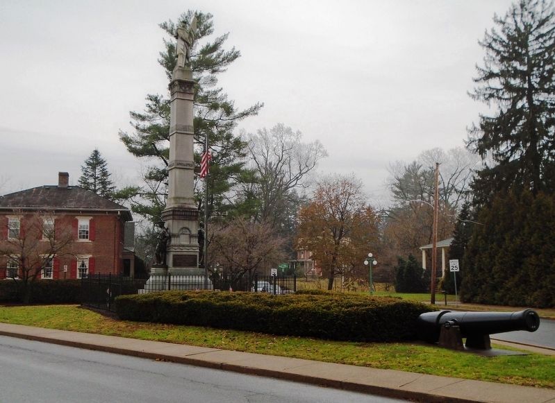 Civil War Memorial. Click for full size. Civil War Memorial image. Click for full size.