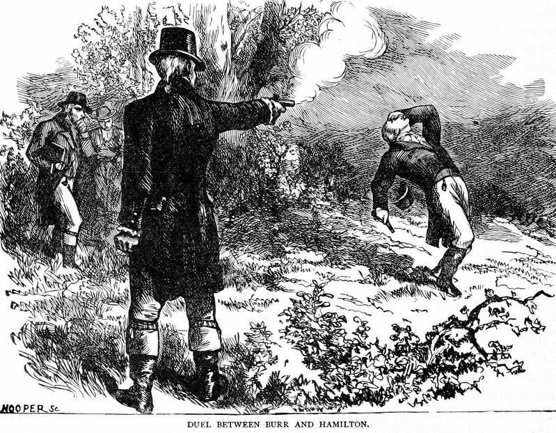 Duel between Burr and Hamilton image. Click for full size.