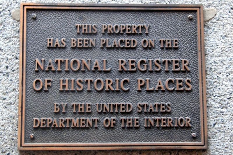 NRHP Marker image. Click for full size.